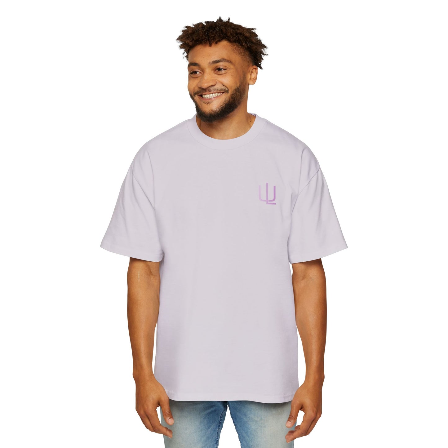 UL- Men's Heavy Oversized Tee "IM NOT REAL"