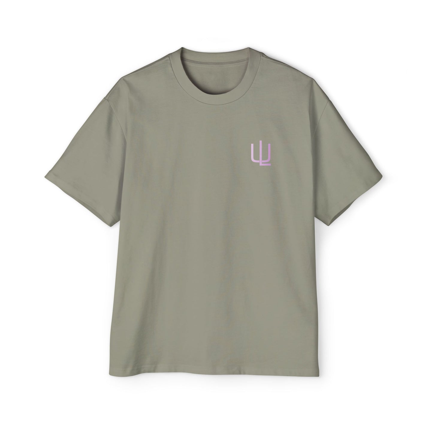 Men's Heavy Oversized Tee "BE WIERD"