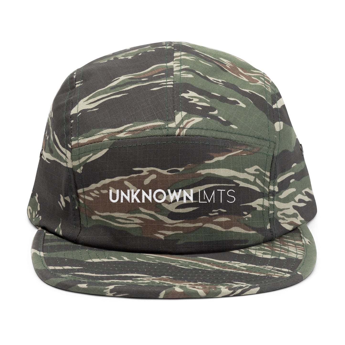 Camouflage Embroidered 5 Panel Cap