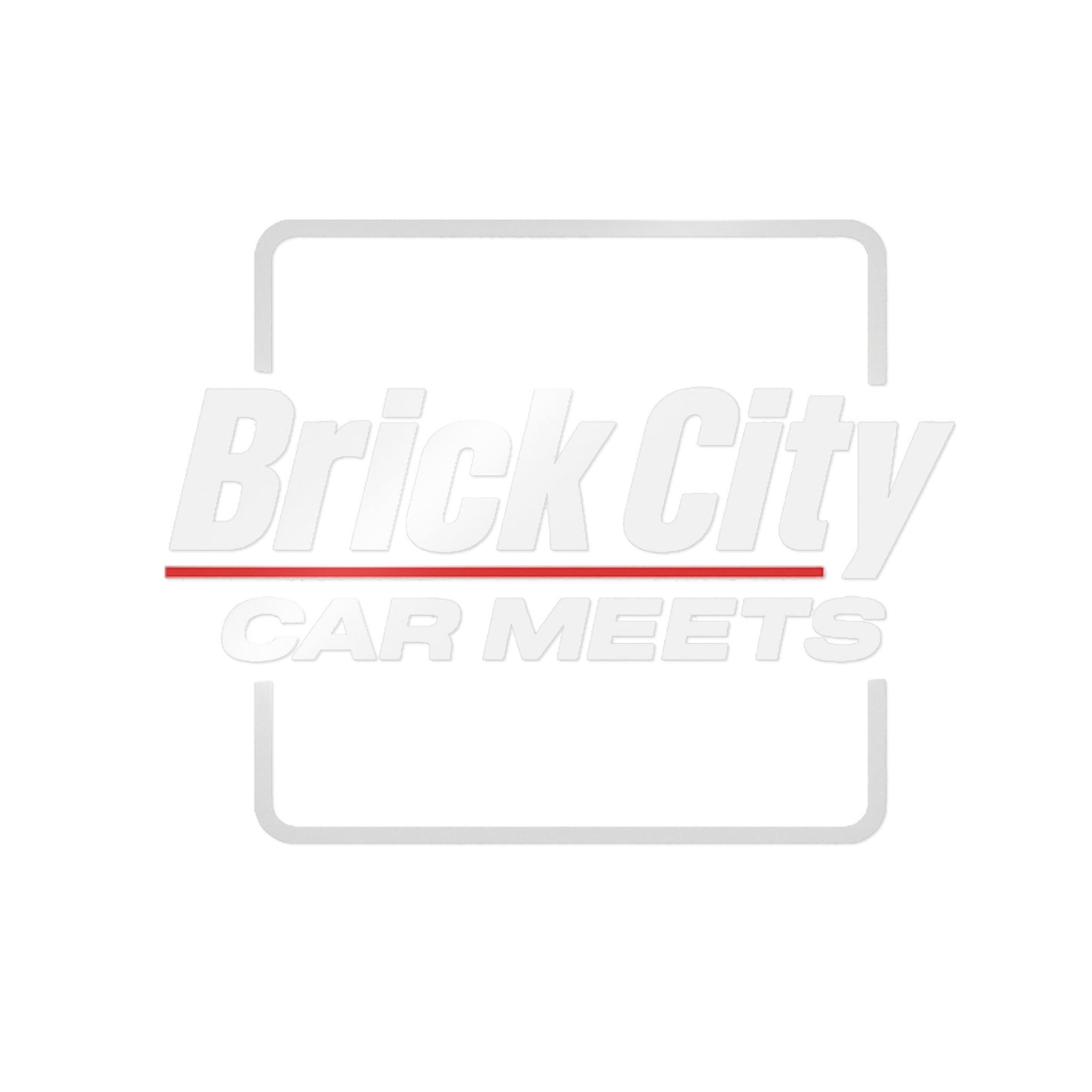 Brick City Car Meets Die-Cut Stickers