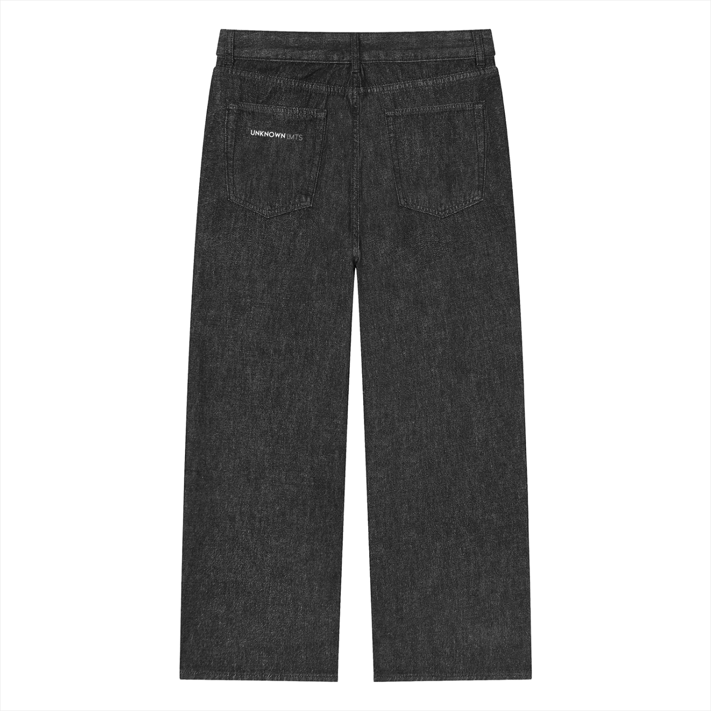Unisex Vintage Wash Straight Leg Jeans