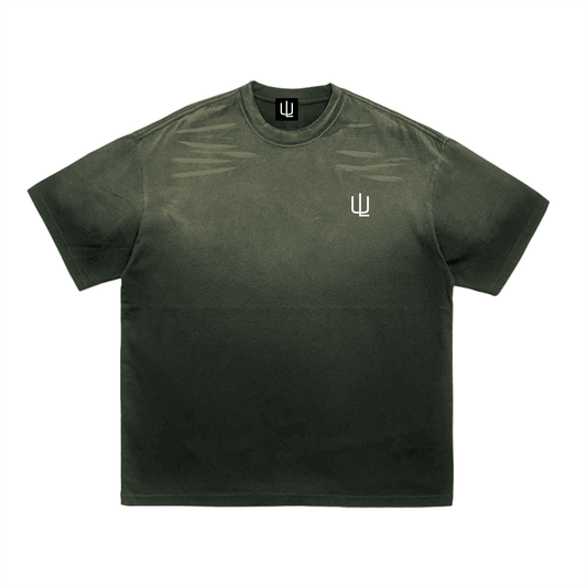 Tiger Stripe Gradient Washed T-Shirt